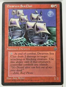 Dwarven Sea Clan - Magic the Gathering MTG Nice! - Image 1