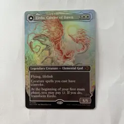 Eirdu, Carrier of Dawn / Isilu, Carrier of Twilight (0286) (Borderless) (Foil) - Image 1