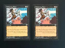 MTG - Withering Boon - Mirage Expansion - Multiples - NM (Magic: The Gathering) - Image 1