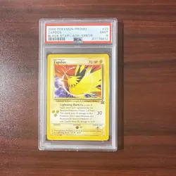 2000 Pokemon Black Star Moltres Zapdos Articuno Lot Of 3 PSA 9 - Image 2