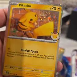 Pikachu (Pokemon Day 2026) 051/162 , pikachu promo , pokemon card - Image 3