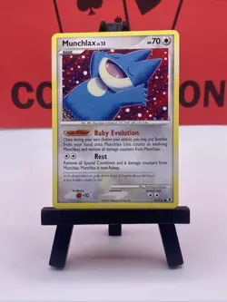 Munchlax 69/111 Rising Rivals Pokemon TCG Regular Common 2009 NM - Image 2