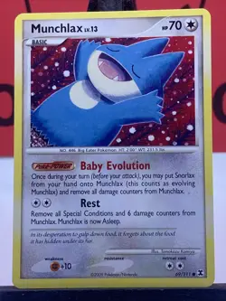 Munchlax 69/111 Rising Rivals Pokemon TCG Regular Common 2009 NM - Image 3