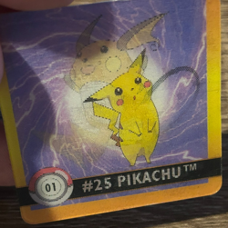 1999 Artbox Pokemon Action Flipz - Premier Edition Pikachu Raichu #01 - Image 2