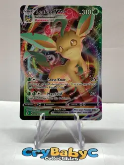 Pokemon Leafeon VMAX 008/203 Evolving Skies Sword & Shield ULTRA RARE - Image 1