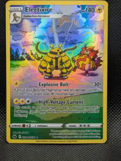 Electivire GG08/GG70 Crown Zenith: Galarian Gallery Holo Ultra Rare Pokemon TCG - Image 1