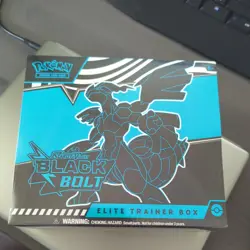 Pokemon TCG Scarlet & Violet: Black Bolt - Elite Trainer Box ETB -New and SEALED - Image 1