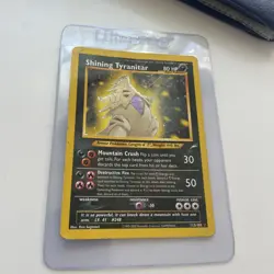 Pokemon TCG Shining Tyranitar Neo Destiny 113 Holo Unlimited Shiny Holo Rare HP - Image 4