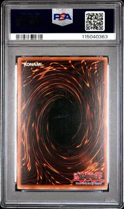 2002 Yu-Gi-Oh! Fiber Jar Legacy of Darkness LOD 1st Edition Ultra Rare PSA 8 - Image 2