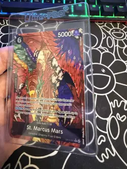 Namco St. Marcus Mars OP13-091 Carrying on His Will Alt Art Rare Foil English - Image 2