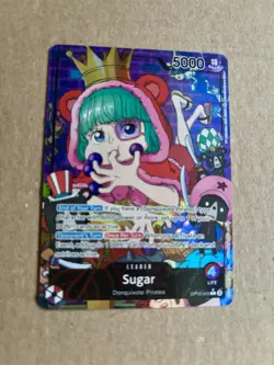 One Piece TCG OP10: Royal Blood OP10-003 Sugar : Leader Alternative Art English - Image 1