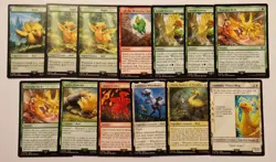 Final Fantasy Magic the Gathering Chocobo Cards Bundle X13 2025 - Image 1