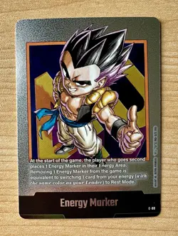 Energy Marker E-88 Silver Manga Booster 02 Dragon Ball Card English - Image 1