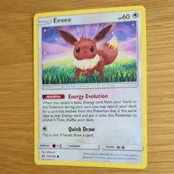 EEVEE 101/149 POKEMON CARD (SUN AND MOON SET) - Image 4