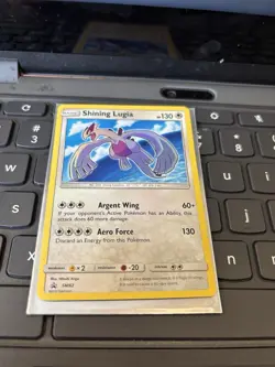 Pokemon Shining Lugia SM-Promo SM82 Holo Basic 130HP Diving Card - Image 1