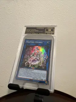 Yu-Gi-Oh! Traptrix Cularia 1st Edition Crown 10 Graded Card - Image 3