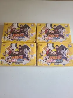 Naruto Cards Kayou - Tier 1 Wave 2 - (4 Booster Boxes) - 144 Packs New Sealed - Image 1