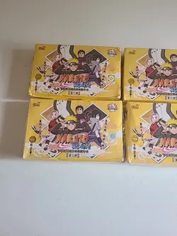 Naruto Cards Kayou - Tier 1 Wave 2 - (4 Booster Boxes) - 144 Packs New Sealed - Image 2