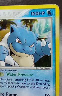 Blastoise 14/100 Crystal Guardians - Holo Rare - Pokemon TCG Card #Feb3 - Image 4