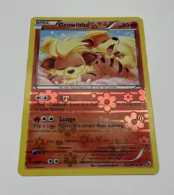 Growlithe RC4/RC25 Legendary Treasures: Radiant Collection Pokemon Card - Image 2