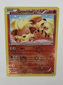 Growlithe RC4/RC25 Legendary Treasures: Radiant Collection Pokemon Card - Image 3