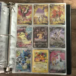 Pokemon Binder 350+ Cards From Multiple Sets - Image 1