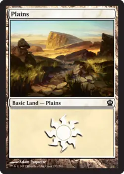 Plains (232) X4 (Theros (2013)) MTG (NM) *CCGHouse* Magic - Image 1