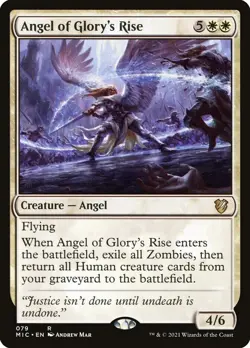 MTG Commander Midnight Hunt R Angel of Glory's Rise #079 - Image 1