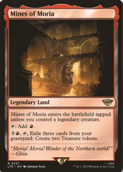 MTG Mines of Moria Normal NM Universes Beyond: The Lord of the Rings: Tales of M - Image 1
