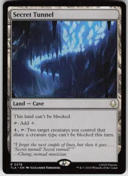 MTG Secret Tunnel Normal NM Avatar: The Last Airbender Magic 278 - Image 1