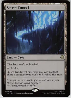 MTG Secret Tunnel Normal NM Avatar: The Last Airbender Magic 278 - Image 1