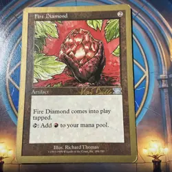 Fire Diamond Kai Budde World Championships 1999 Light Play MTG - Image 1