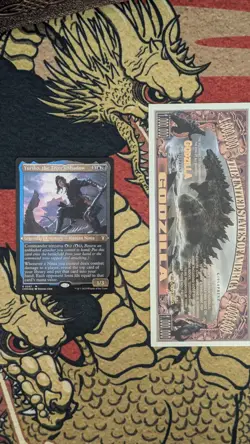 MTG Yuriko the Tigers Shadow Foil Etched NM/M CMM 0597 EPIC! 💀DeathCoronaNerd💀 - Image 1
