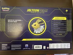 Pokemon TCG Jolteon VMAX Premium Collection Box Sealed Booster Full Art Promo - Image 2