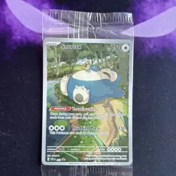 Snorlax SVP EN 051 Black Star Promo Scarlet & Violet Pokemon 151 Card - SEALED - Image 1