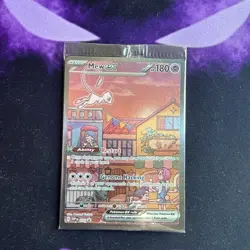 Mew ex SVP 053 Pokemon TCG Scarlet Violet 151 Black Star Promo Full Art SEALED - Image 1