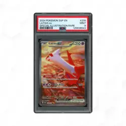 2024 Pokemon Surging Sparks #239 Latias Ex Special Illustration Rare PSA 9 - Image 1