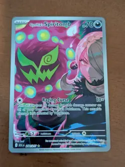 Pokemon Cynthia's Spiritomb 244/575 Ascended Heroes Illustration Rare NM - Image 1