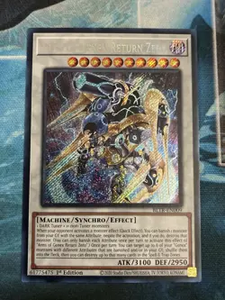 Arms of Genex Return Zero BLTR-EN009 Secret Rare 1st Edition Near Mint NM - Image 1