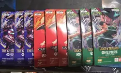 LOT OF 9 ONE PIECE SLEEVED BOOSTER OP-13, OP14, OP12 ENGLISH - Image 1