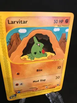 Larvitar 116/165 Expedition Common Pokemon TCG Card NM Never Played - Image 2