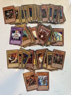 Yu-Gi-Oh 1996 Vintage 87 Card Lot 1st Ed Rare Gold Silver Fiend Fairy Pyro Rock - Image 2