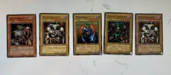 Yu-Gi-Oh 1996 Vintage 87 Card Lot 1st Ed Rare Gold Silver Fiend Fairy Pyro Rock - Image 3