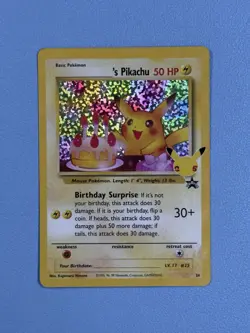 Birthday Pikachu Celebrations Classic Collection Pokemon Card Mint NM - Image 3