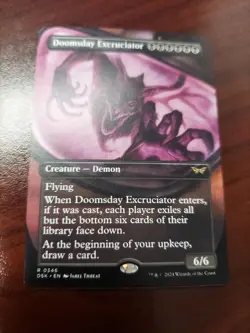 Doomsday Excruciator (Borderless) Duskmourn: House of Horror Regular - Image 1
