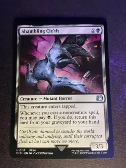 MTG * Shambling Cie'th Final Fantasy * 1X * NM - Image 1