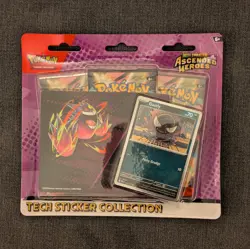 Pokemon TCG - Ascended Heroes - Tech Sticker Trading Collection - Ghastly - Image 1