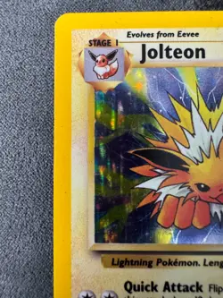Pokemon Jolteon 4/64 Jungle Unlimited Holo Rare Vintage WOTC 1999 MP - Image 5