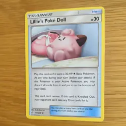 LILLIE'S POKE DOLL 197/236 POKEMON CARD (COSMIC ECLIPSE SET) - Image 4