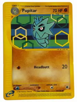 Pupitar - 90/165 Expedition 2002 - E-Reader WOTC - Pokemon TCG - Image 1